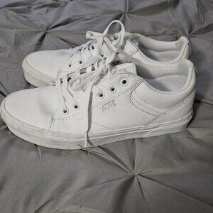 Vans white sneakers